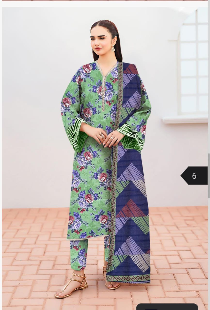 Bareeana 3pc unsticed lawn collection latest Volume