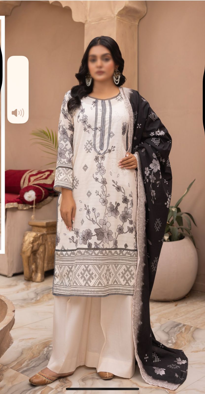 Doriya Printed Embroided Lawn Collection By mahnoosh