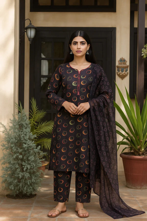 Binnisar 3pc Dora Lawn Collection