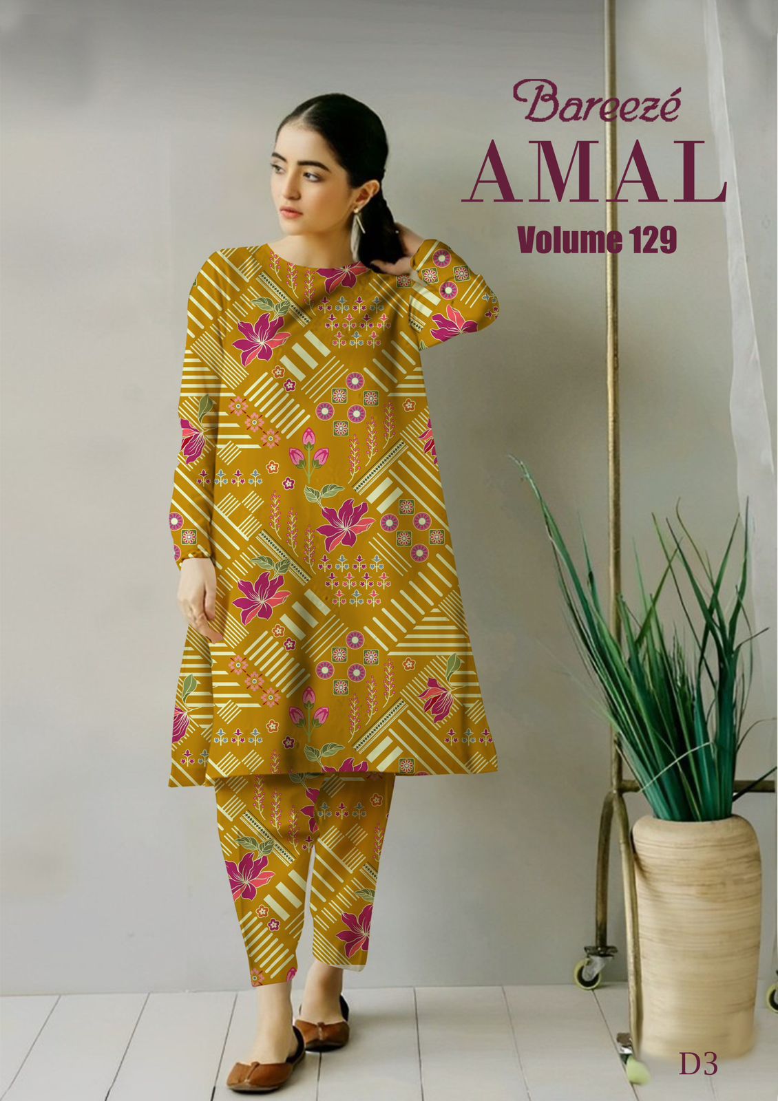 Bareeza 2 Pc Lawn Collection