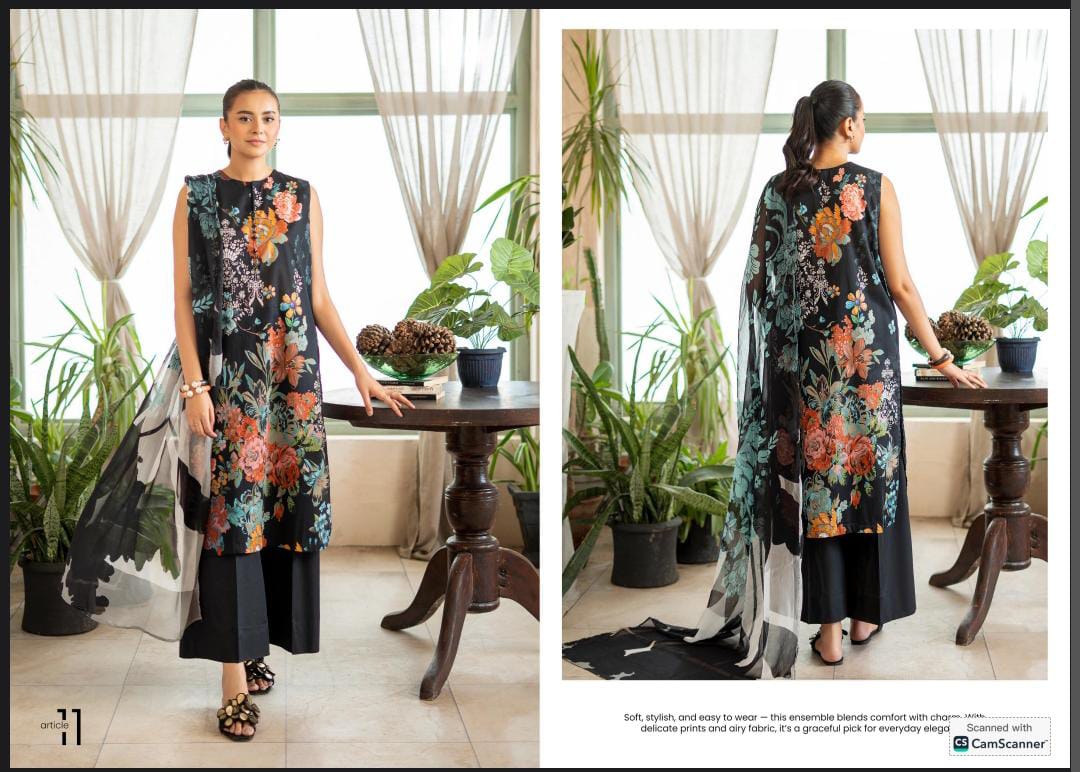 Pop Gul 3pc lawn Collection