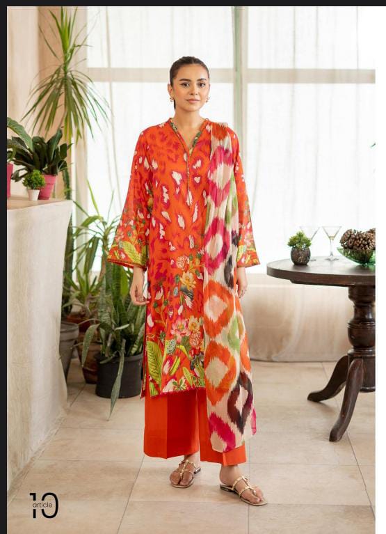 Pop Gul 3pc lawn Collection