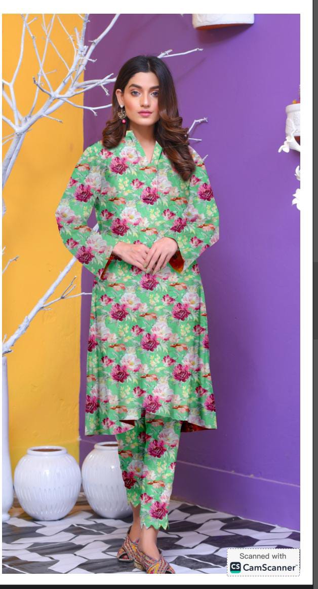 Unstiched 2pc Summer Collection By Bareeza