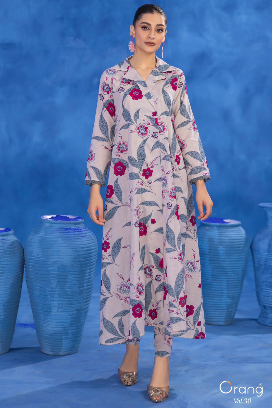 2pc Unstiched Suit By Orang By Al Raheeem collection 2025