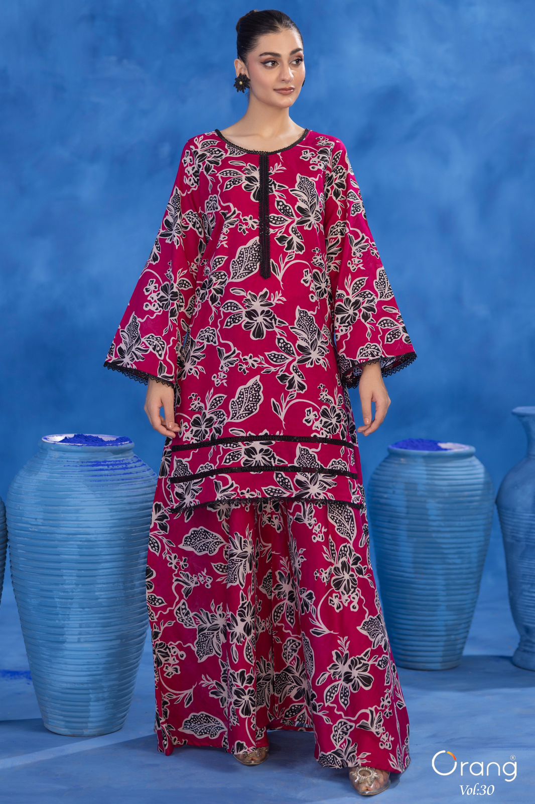 2pc Unstiched Suit By Orang By Al Raheeem collection 2025