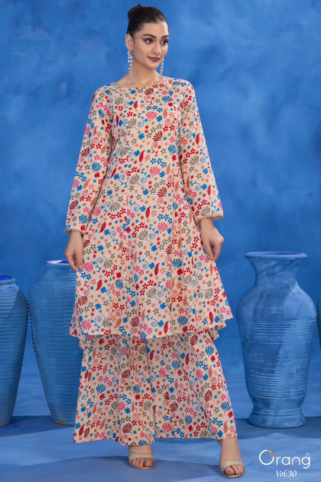 2pc Unstiched Suit By Orang By Al Raheeem collection 2025