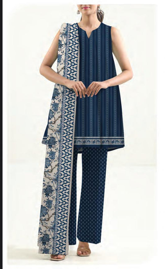 Saya 3 Pc lawn Cpllection