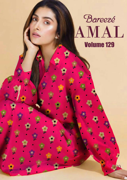 Bareeza 2 Pc Lawn Collection
