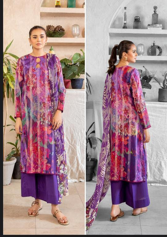 Pop Gul 3pc lawn Collection