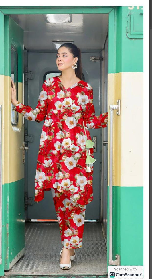Unstiched 2pc Summer Collection By Bareeza